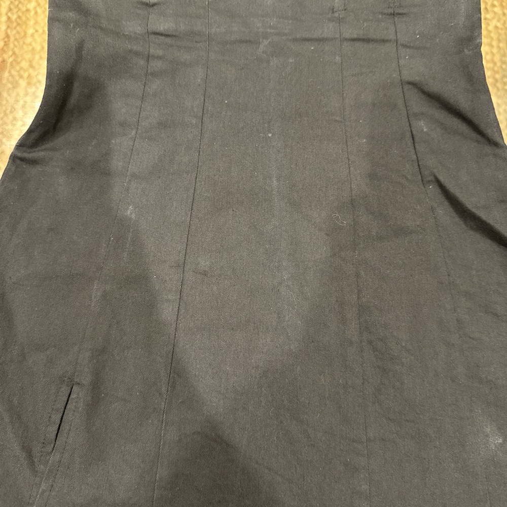 White Fox Boutique Strapless Black Mini Dress | Size S - Picture 5 of 8
